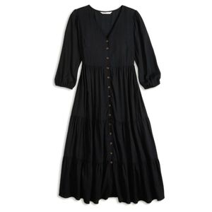 Sonoma Button Front Midi Dress NWT